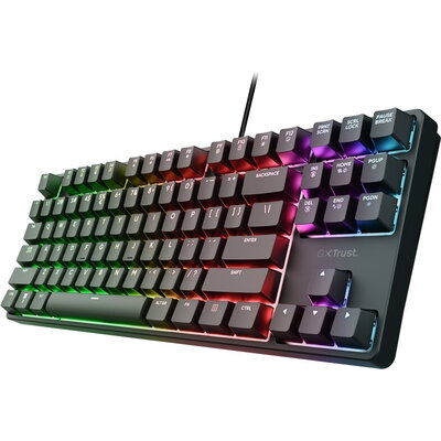 Клавиатура TRUST GXT864 Cada TKL Gaming Keyboard US