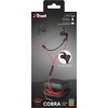 Слушалки TRUST GXT 408 Cobra Multiplatform Gaming Earphones