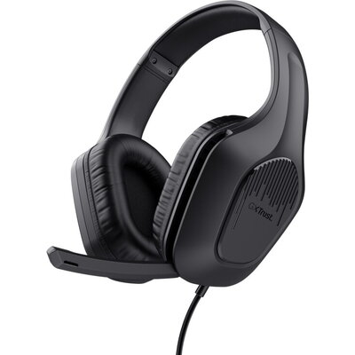 Слушалки TRUST GXT415 Zirox Headset Black