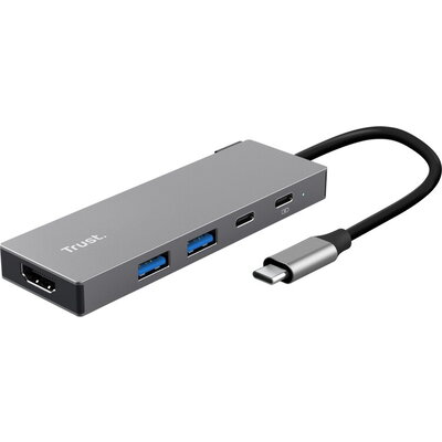 USB хъб TRUST Dalyx 5-IN-1 Multiport Hub