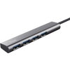 USB хъб TRUST Halyx 4-PORT USB-C HUB