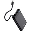 Външна батерия TRUST Fiera 10.000 Powerbank Fixed Cable