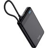 Външна батерия TRUST Fiera 10.000 Powerbank Fixed Cable