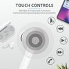 Слушалки TRUST Nika Touch Bluetooth Earphones White