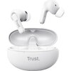 Слушалки TRUST Yavi Bluetooth ENC Earbuds White