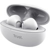 Слушалки TRUST Yavi Bluetooth ENC Earphones White