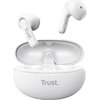 Слушалки TRUST Yavi Bluetooth ENC Earphones White