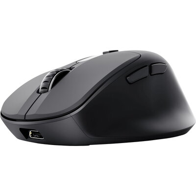 Мишка TRUST Zevo Fast Rechargable Multi-Wireless Mouse Black