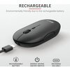 Мишка TRUST Puck Wireless & BT Rechargeable Mouse Black