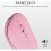 Мишка TRUST Puck Wireless & BT Rechargeable Mouse Pink