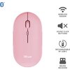 Мишка TRUST Puck Wireless & BT Rechargeable Mouse Pink