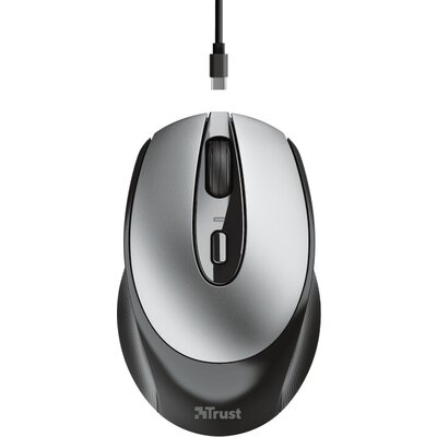 Мишка TRUST Zaya Wireless Rechargeable Mouse Black