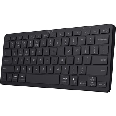 Клавиатура TRUST Nado II Multidevice Bluetooth Keyboard US Клавиатура TRUST Nado II Multidevice Bluetooth Keyboard US