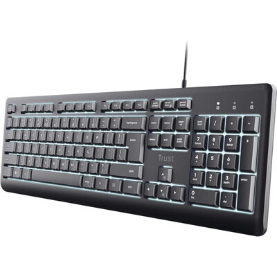 Клавиатура TRUST Primo Illuminated Keyboard BG