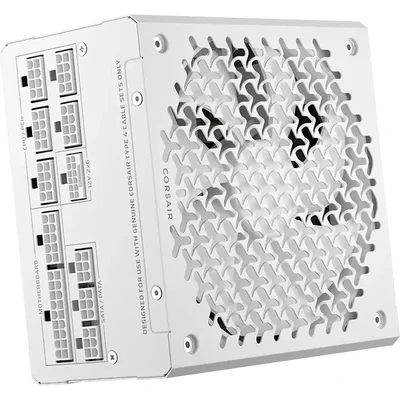 Захранващ блок Corsair RM1200e White 1200W 80+ Platinum ATX 3.1, Fully Modular