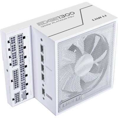 Захранващ блок Lian Li EDGE EG1300 White - 1300W 80+ Platinum PCIe 5.1, ATX 3.1