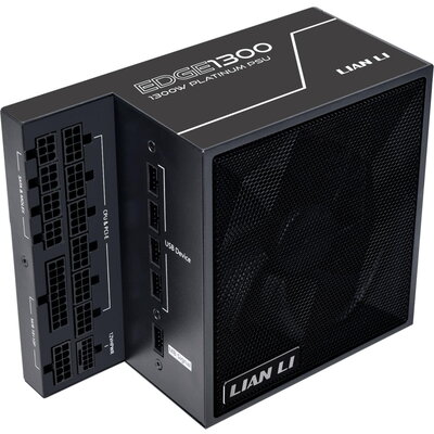 Захранващ блок Lian Li EDGE EG1300 Black - 1300W 80+ Platinum PCIe 5.1, ATX 3.1