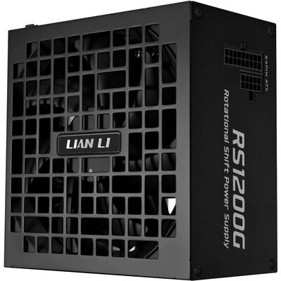 Захранващ блок Lian Li RS 1200W 80+ Gold PCIe 5.1, ATX 3.1, RS Hub - Черно