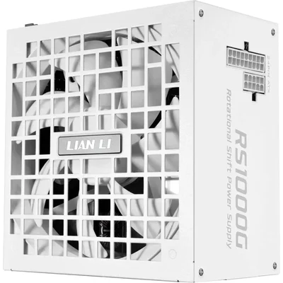Захранващ блок Lian Li RS 1000W 80+ Gold PCIe 5.1, ATX 3.1, RS Hub - Бял