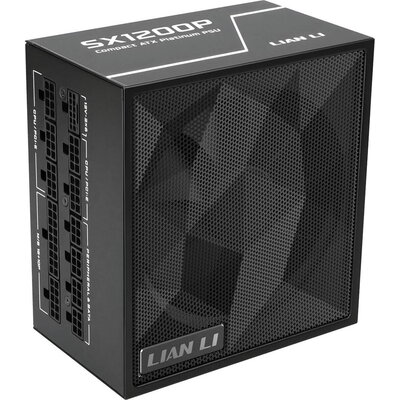 Захранващ блок Lian Li SX1200P Black 1200W 80+ Platinum PCIe 5.1, ATX 3.1