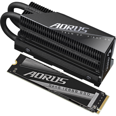 SSD Gigabyte AORUS 12000, 2TB, NVMe, PCIe Gen5