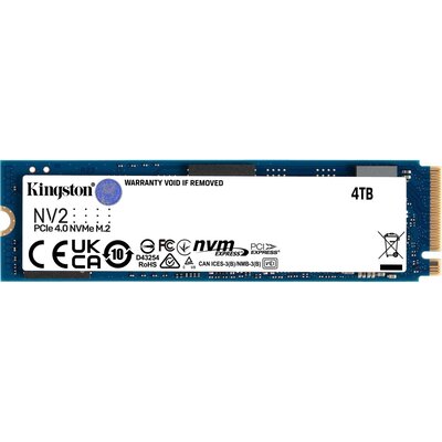 SSD KINGSTON NV2 4TB M.2-2280 PCIe 4.0 NVMe