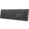 Клавиатура Natec Keyboard Trout US Layout Slim, Black