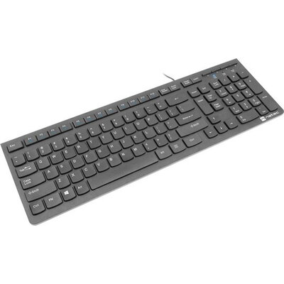 Клавиатура Natec Keyboard Discus 2 SLIM US Layout Black