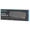 Клавиатура Natec Keyboard Discus 2 SLIM US Layout Black