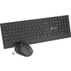 Комплект Natec Stingray 2, Set 2 in 1 Keyboard + Mouse Wireless, US Layout
