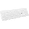 Клавиатура Natec Wireless Keyboard Tang US, BT+2.4GHz, Silent, Slim, White