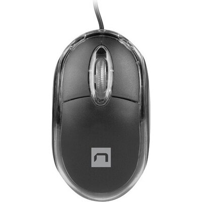 Мишка Natec Mouse Vireo 2 1000 DPI, Optical, Black