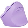 Мишка Natec Vertical Mouse Crake 2 Wireless, 2400DPI Bluetooth 5.2 + 2.4 GHz Pure Lavender