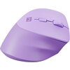 Мишка Natec Vertical Mouse Crake 2 Wireless, 2400DPI Bluetooth 5.2 + 2.4 GHz Pure Lavender