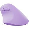 Мишка Natec Vertical Mouse Crake 2 Wireless, 2400DPI Bluetooth 5.2 + 2.4 GHz Pure Lavender