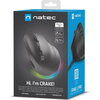Мишка Natec Vertical Mouse Crake 2 Pro 12800DPI Optical Black