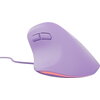 Мишка Natec Vertical Mouse Crake 2 Pro 12800DPI Optical Pure Lavander