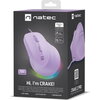 Мишка Natec Vertical Mouse Crake 2 Pro 12800DPI Optical Pure Lavander