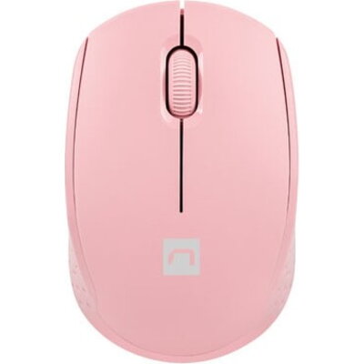 Мишка Natec Mouse Stork Wireless 1600DPI Optical, Pink