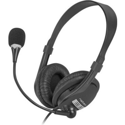 Слушалки Natec Headset Drone With Microphone Black