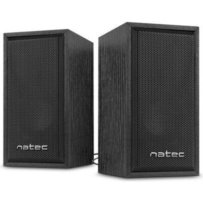 Тонколони Natec Speakers Panther 6W RMS 2.0 USB Black