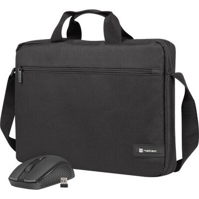 Комплект Natec laptop bag WALLROO 2 15.6