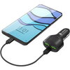Зарядно устройство Natec Coney 2xUSB, 1xUSB-C Quick charger 84W Black