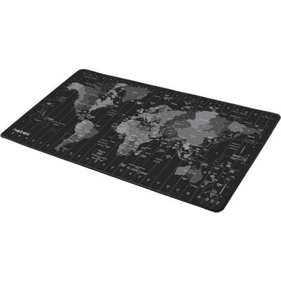 Подложка за мишка Natec Mouse Pad Time Zone Map MAXI 800x400 mm