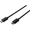 Кабел Natec USB-C(M) -> USB-C (M) 2.0 cable 1m pd 100w Black