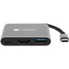 Докинг станция Natec USB-C Multiport Adapter 3 in 1 Fowler MINI USB 3.0, HDMI 4K, USB-C PD