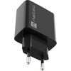 Адаптер Natec USB Charger Ribera 1X USB-A + 1X USB-C 20W, Black