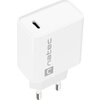 Адаптер Natec USB Charger Ribera 1X USB-C 20W, White