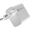 Адаптер Natec USB Charger  Ribera Gan 1X USB-A + 1X USB-C 45W, White