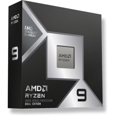 Процесор AMD RYZEN 9 9950X3D2 Dual Edition, 16-Core, 4.3 GHz, 192MB, 200W, AM5, BOX, No Cooler